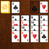 Forty Thieves Solitaire, free cards game in flash on FlashGames.BambouSoft.com