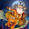 Funny Christmas Puzzle, free art jigsaw in flash on FlashGames.BambouSoft.com