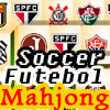 Futebol Soccer Mahjong, free mahjong game in flash on FlashGames.BambouSoft.com