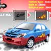 Geely Mk Car Coloring, free colouring game in flash on FlashGames.BambouSoft.com