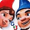 Gnomeo and Juliet Coloring, free colouring game in flash on FlashGames.BambouSoft.com