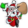 Go Santa Go, free skill game in flash on FlashGames.BambouSoft.com