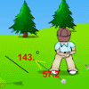 Golfman, free golf game in flash on FlashGames.BambouSoft.com