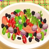 Grilled Octopus and Pepper Salad, free cooking game in flash on FlashGames.BambouSoft.com