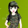 Hellen Army Dress Up, jeu de mode gratuit en flash sur BambouSoft.com