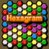 Hexagram, free puzzle game in flash on FlashGames.BambouSoft.com
