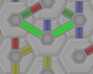 Hexiom Connect, free puzzle game in flash on FlashGames.BambouSoft.com