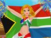 Hot Football Girl Dressup game, free dress up game in flash on FlashGames.BambouSoft.com