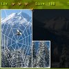 Araigne chasseuse - hiver, jeu de logique gratuit en flash sur BambouSoft.com