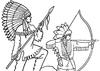 Indians -2, free colouring game in flash on FlashGames.BambouSoft.com