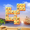Jolly Roger Mahjong, free mahjong game in flash on FlashGames.BambouSoft.com