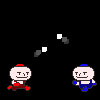 Jugglers, free skill game in flash on FlashGames.BambouSoft.com