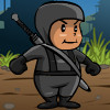 Jumping Little Ninja, free skill game in flash on FlashGames.BambouSoft.com