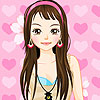 Katie Girl Dress Up, free dress up game in flash on FlashGames.BambouSoft.com