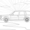 Kid's coloring: BMW, jeu de coloriage gratuit en flash sur BambouSoft.com