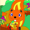 Kid's coloring: My Holiday, free colouring game in flash on FlashGames.BambouSoft.com