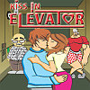 Kiss in Elevator, free girl game in flash on FlashGames.BambouSoft.com
