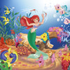 Little Mermaid 3, free cartoons jigsaw in flash on FlashGames.BambouSoft.com