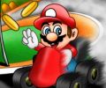 Mario Racing Tournament, jeu de course gratuit en flash sur BambouSoft.com