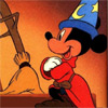 Mickey Mouse Fantasia Jigsaw, free cartoons jigsaw in flash on FlashGames.BambouSoft.com