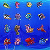 marine life picture matching, free logic game in flash on FlashGames.BambouSoft.com
