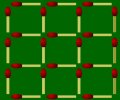 Matchstick Puzzle, free puzzle game in flash on FlashGames.BambouSoft.com
