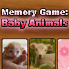 Memory Game: Baby Animals, free memory game in flash on FlashGames.BambouSoft.com
