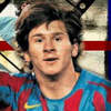 Messi the best, free art jigsaw in flash on FlashGames.BambouSoft.com