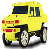 Military jeep coloring, jeu de coloriage gratuit en flash sur BambouSoft.com