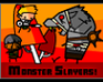 Monster Slayers, free action game in flash on FlashGames.BambouSoft.com