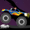 Monster Truck Galactic, free car game in flash on FlashGames.BambouSoft.com