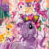 My Little Pony Jigsaw Puzzle, free cartoons jigsaw in flash on FlashGames.BambouSoft.com