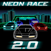 Neon Race 2, free racing game in flash on FlashGames.BambouSoft.com