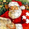 Nice Santa, free art jigsaw in flash on FlashGames.BambouSoft.com