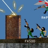 Oxibrain Multiplayer, jeu d'action multijoueurs gratuit en flash sur BambouSoft.com