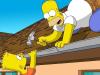 Puzzle The Simpsons - 2, free cartoons jigsaw in flash on FlashGames.BambouSoft.com