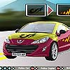 Peugeot rcz car coloring, free colouring game in flash on FlashGames.BambouSoft.com