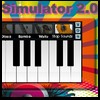 Piano Simulator 2.0, free musical game in flash on FlashGames.BambouSoft.com
