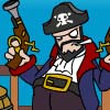 PirateJack, free action game in flash on FlashGames.BambouSoft.com