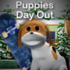 Puppies Day Out, free adventure game in flash on FlashGames.BambouSoft.com