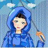Rainy Days Dressup Game, jeu de mode gratuit en flash sur BambouSoft.com