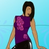 Rianna Dress Up, free dress up game in flash on FlashGames.BambouSoft.com