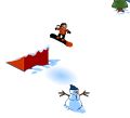 Snow Runamuck, jeu de ski gratuit en flash sur BambouSoft.com