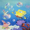Sponge Bob Blowing Bubbles Jigsaw Puzzle, free cartoons jigsaw in flash on FlashGames.BambouSoft.com