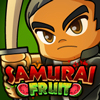 Samurai Fruits, free skill game in flash on FlashGames.BambouSoft.com