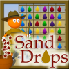 SandDrops, free puzzle game in flash on FlashGames.BambouSoft.com