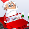 Santa Rush, jeu de voiture gratuit en flash sur BambouSoft.com