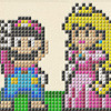 Sewing Super Mario, free girl game in flash on FlashGames.BambouSoft.com