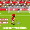 Soccer game Soccer free kicks
