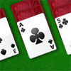 Solitaire, free cards game in flash on FlashGames.BambouSoft.com